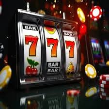 Multiplier counter visual showing progression from 1x to 5x during active winning spin sequence